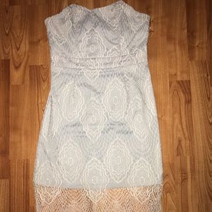 Windsor Strapless Lace Bodycon Dress